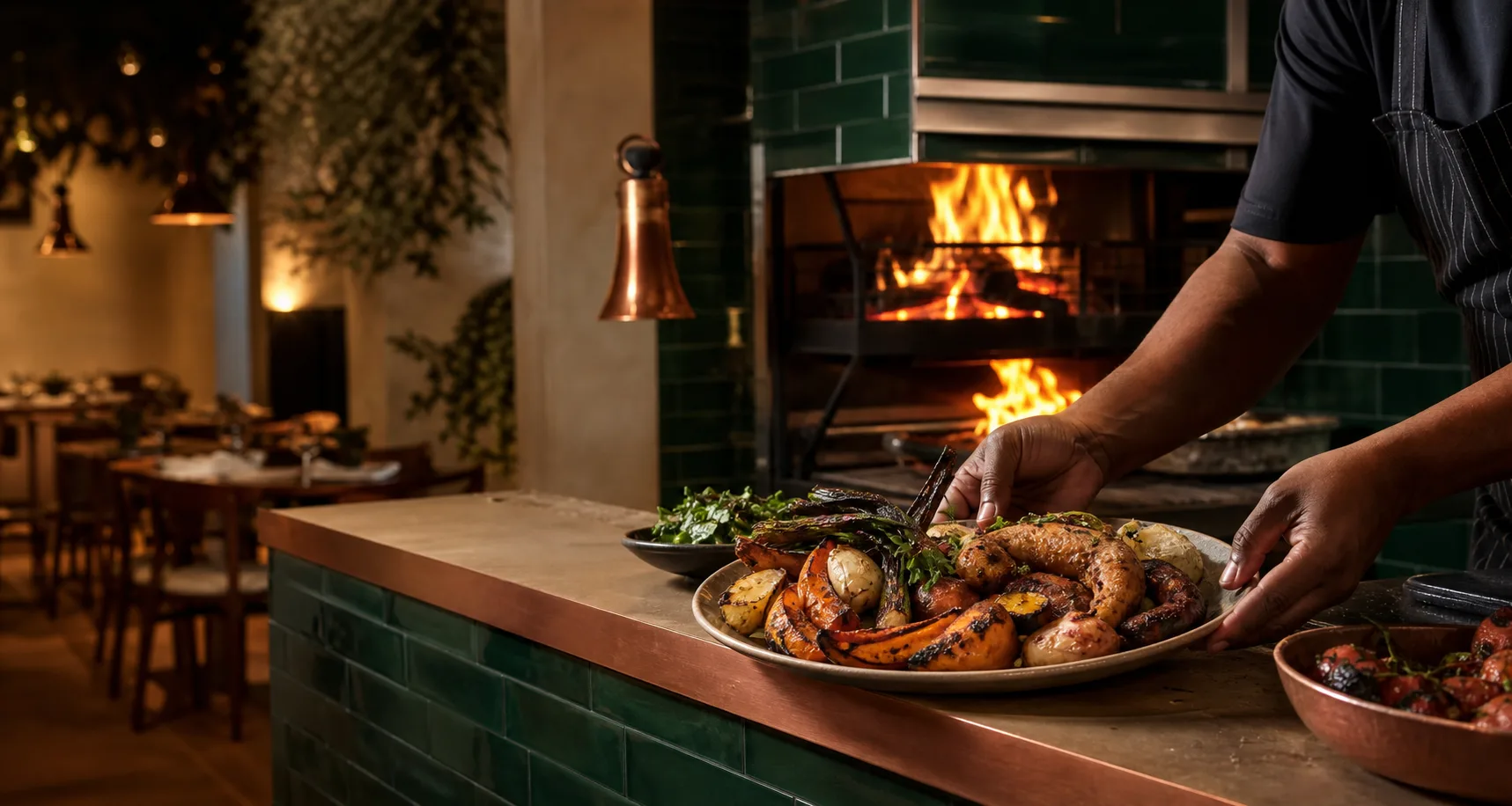Ember & Vine Kitchen website preview